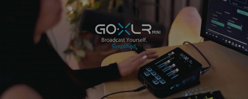 配信専用ミキサーGoXLRの弟分！】TC HELICON GoXLR MINIのご紹介