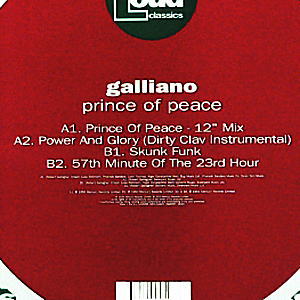 iڍ F GALLIANO(12) PRINCE OF PEACE