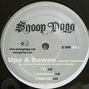 iڍ F SNOOP DOGG FEAT. THE BEE GEES(12) UPS + DOWNS