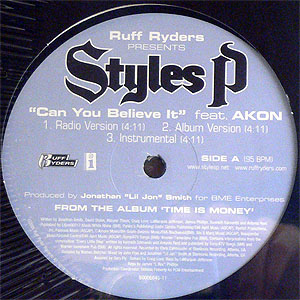 iڍ F STYLES P FEAT. AKON(12) CAN YOU BELIEVE IT