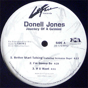 iڍ F DONELL JONES(12) JOURNEY OF A GEMINI EP