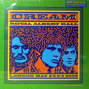 CREAM(LP) Royal Albert Hall London May 2-3-5-6 2005 (3 LP's -180