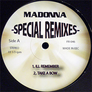 商品詳細 ： MADONNA(12) SPECIAL REMIXES