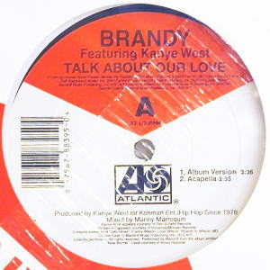 iڍ F BRANDY FEAT. KAYNE WEST(12) TALK ABOUT OUR LOVE