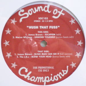 SOUND OF CHAMPION(12) HUSH THAT FUSS -DJ機材アナログレコード専門店 