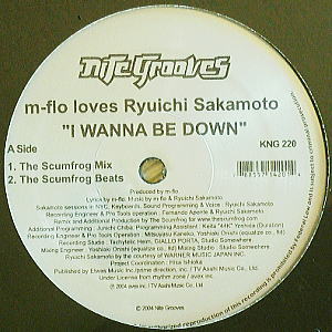 M-FLO LOVES 坂本龍一 REMIXED BY THE SCUMFROG / SPACE COWBOY(12) I