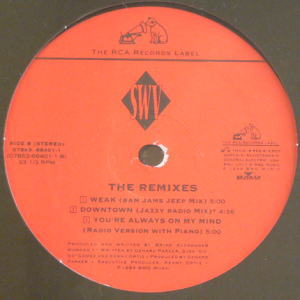 iڍ F SWV(LP) THE REMIXES