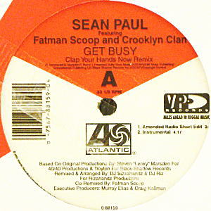 get busy sean paul fatman scoop