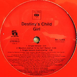 DESTINY'S CHILD(12) GIRL(US) -DJ機材アナログレコード専門店OTAIRECORD