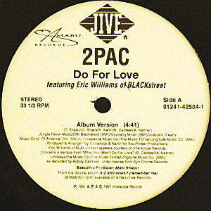 2PAC(12) DO FOR LOVE -DJ機材アナログレコード専門店OTAIRECORD