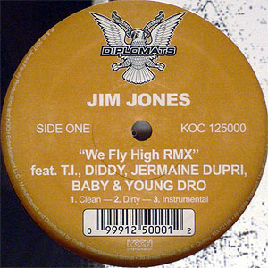 iڍ F JIM JONES(12) WE FLY HIGH REMIX