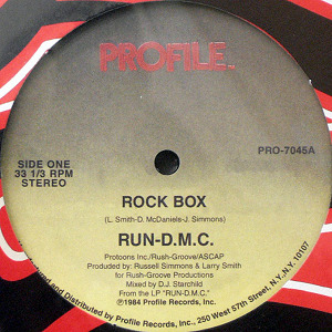 iڍ F RUN DMC(12) ROCK BOX