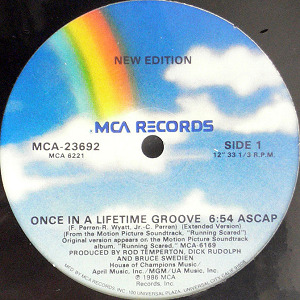 iڍ F NEW EDITION(12) ONCE IN A LIFETIME GROOVE