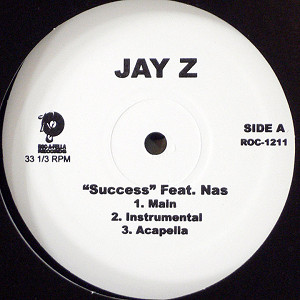 JAY-Z FEAT.NAS(12) SUCCESS / DEAD PRESIDENT 3 -DJ機材アナログ