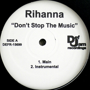 iڍ F RIHANNA / JANET JACKSON(12) DON'T STOP MUSIC / FEEDBACK (REMIX)