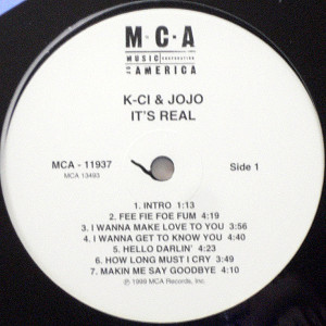 K-CI \u0026 JO JO Love Always It's Real レコード - 洋楽