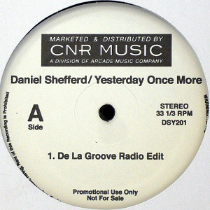 DANIEL SHEFFERD(12) YESTERDAY ONCE MORE -DJ機材アナログレコード