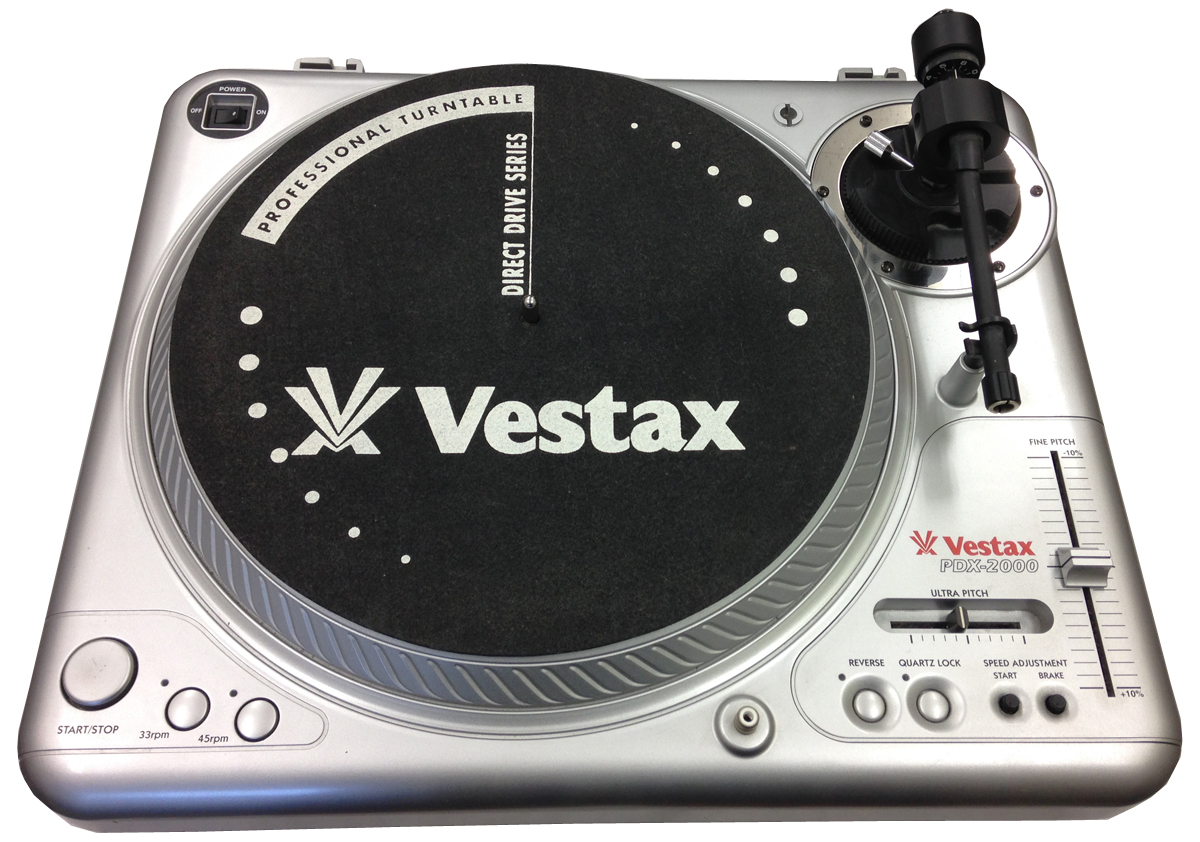 楽器スクラッチ ターンテーブルVestax PDX-2000 MK2 - ターンテーブル