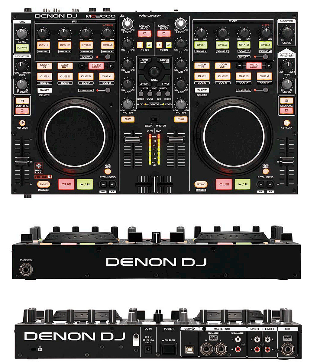 半額】 DENON PCDJコントローラー MC3000 DJ機材 - www.corpoema.net