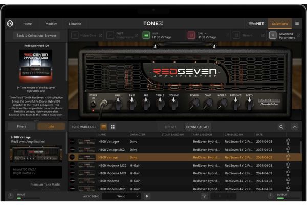 TONEX RedSeven Hybrid100 Signature Collection