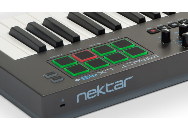 Nektar TechnologyのMIDIキーボード、Impact LX61+のご紹介です。
