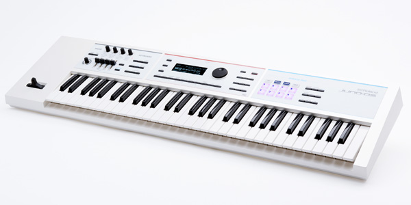 Rolandの多機能シンセサイザー「JUNO-DS61」にホワイトバージョンが