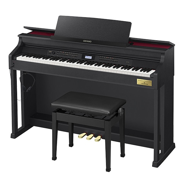CASIOの本格的電子ピアノAP-710BKをご紹介いたします。