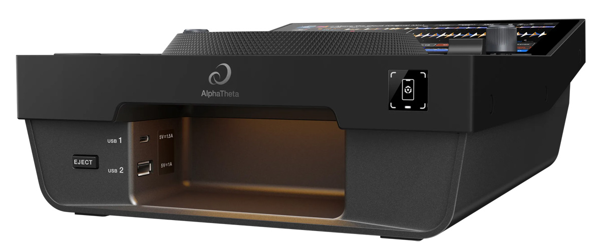 AlphaTheta CDJ-1500X side view