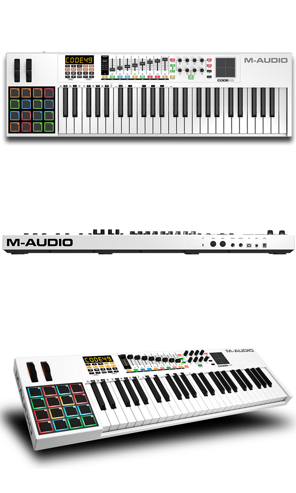 すべてが操れる多機能MIDIキーボード！！M-AUDIO CODE49！！
