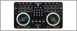 Numark/PCDJコントローラー/MIXTRACK QUAD -DJ機材アナログレコード