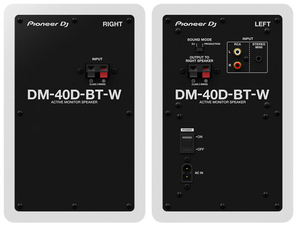 Pioneer DJ DM-40D-BT