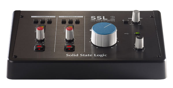 Solid State LogicのUSBオーディオインターフェイス「SSL2」のご紹介です。