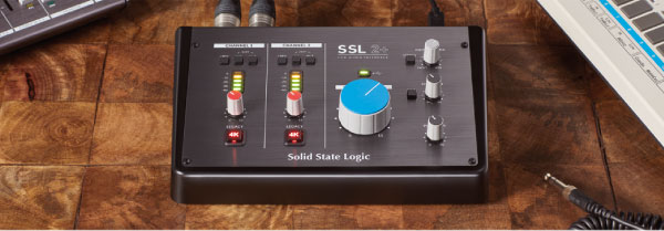 Solid State LogicのUSBオーディオインターフェイス「SSL2」のご紹介です。