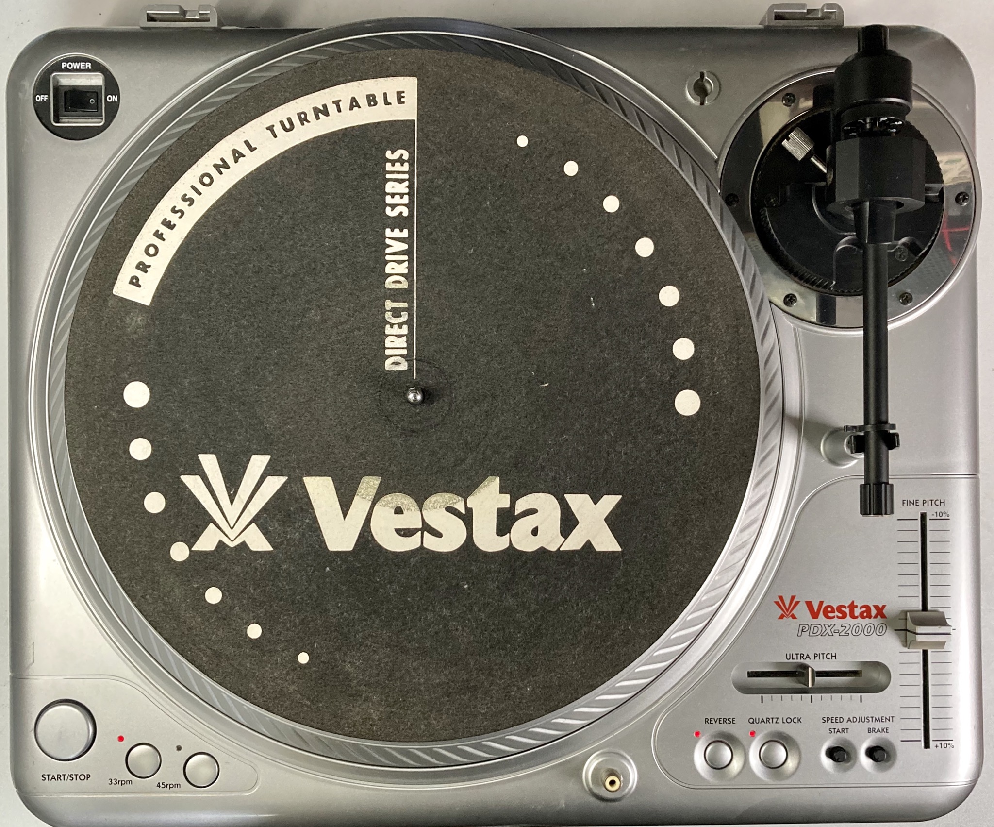 Vestax ベスタスク PDX-2000 ターンテーブル② - DJ機材