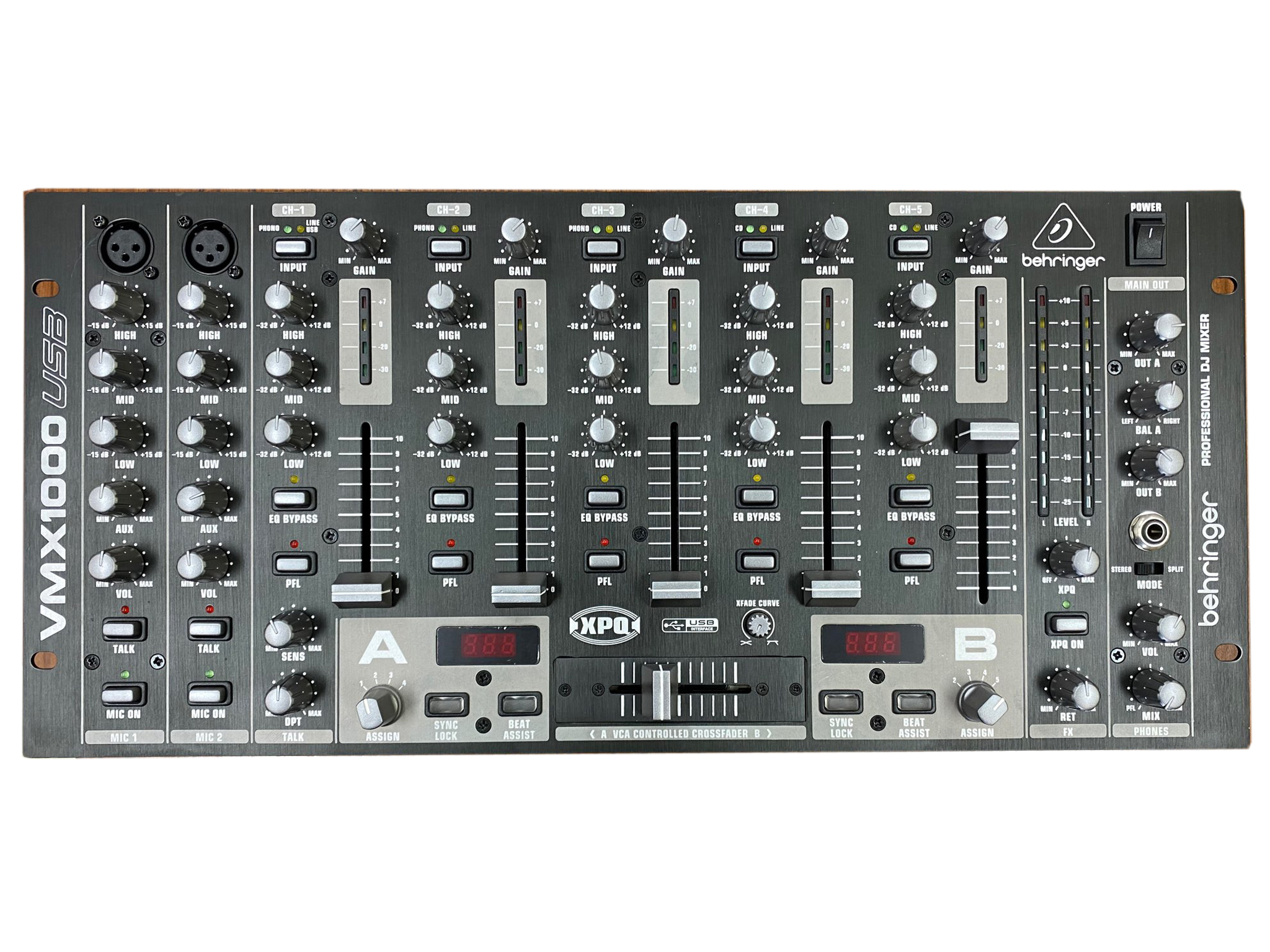 【中古品】BEHRINGER/DJミキサー/VMX1000USB -DJ機材