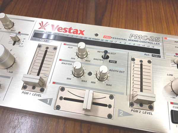 中古品】Vestax/DJミキサー/PMC-25 -DJ機材アナログレコード専門店