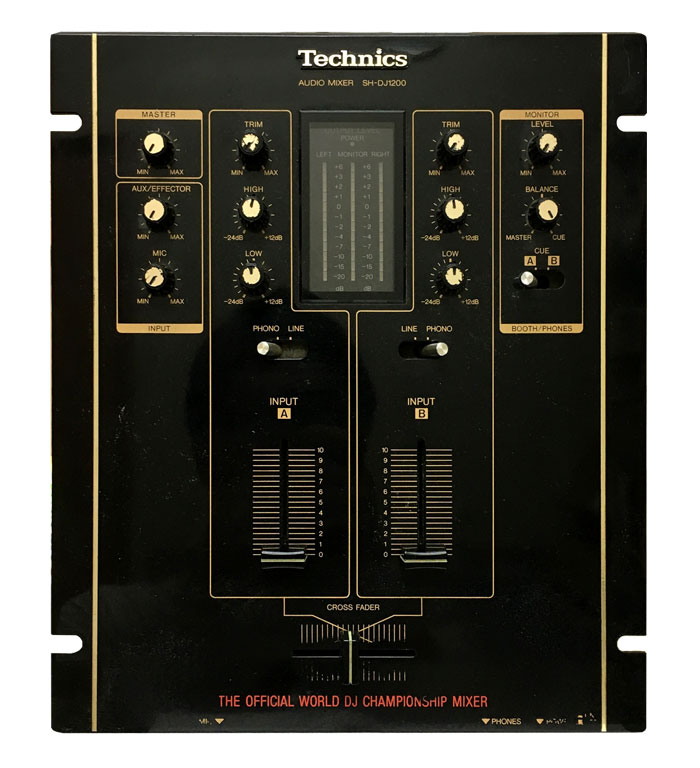【中古品／ジャンク】Technics/DJミキサー/SH-DJ1200-K -DJ機材アナログレコード専門店OTAIRECORD