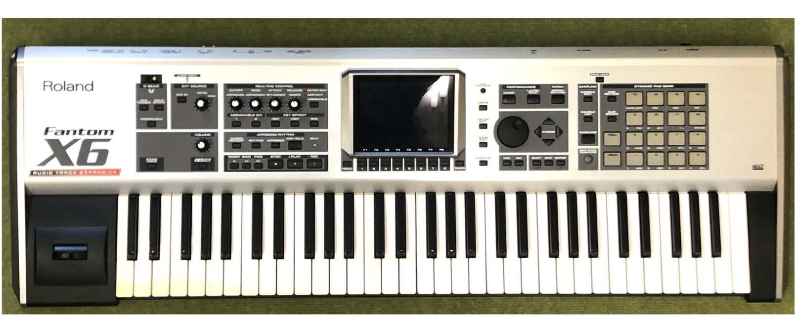 ROLAND FANTOM X6 Audio Track Expansion ｼﾝｾｻｲｻﾞｰ ｻﾝﾌﾟﾗｰ - 鍵盤楽器 