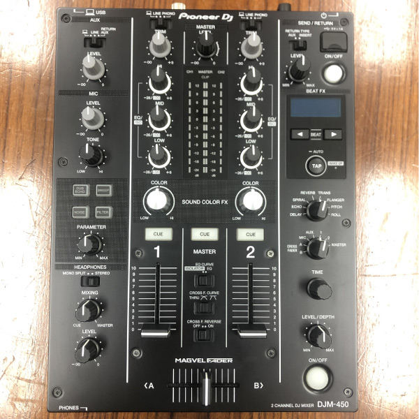 【中古美品】Pioneer DJ/DJミキサー/DJM-450 -DJ機材アナログレコード専門店OTAIRECORD