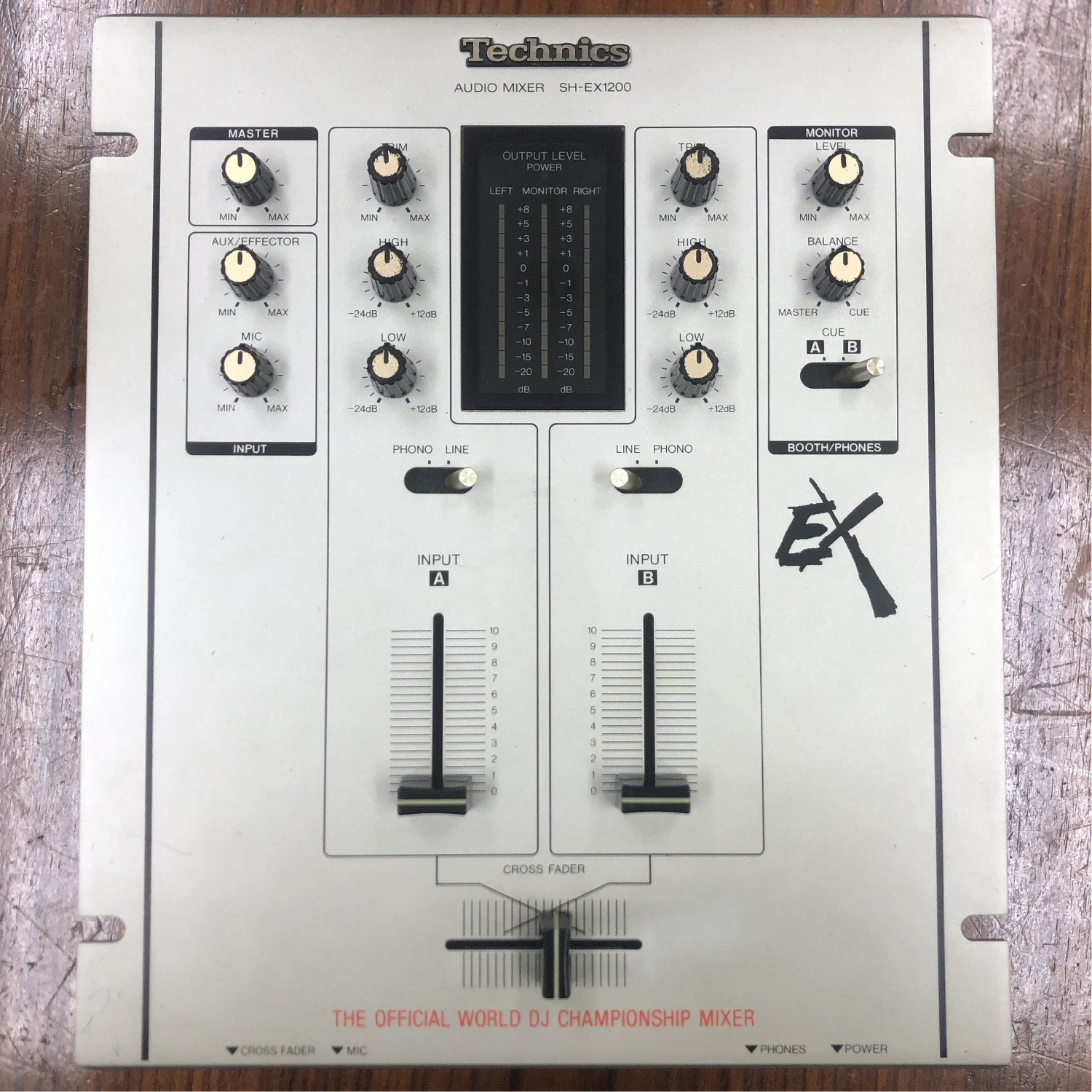 【中古品】Technics/DJミキサー/SH-EX1200 (シルバー) -DJ機材アナログレコード専門店OTAIRECORD