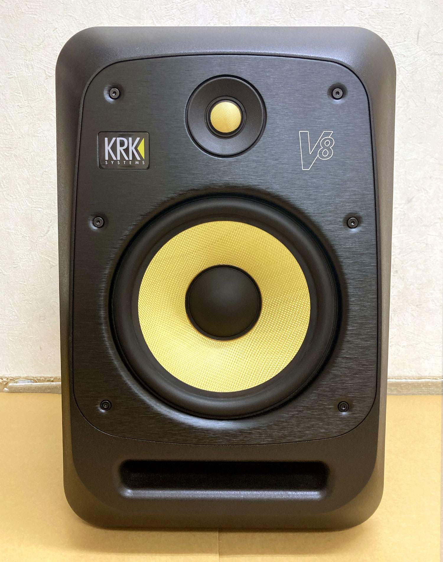 KRK V8 スピーカー ２本ペア - レコーディング/PA機器