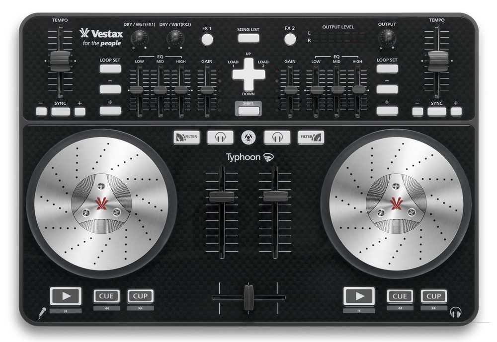 Vestax Typhoon Black