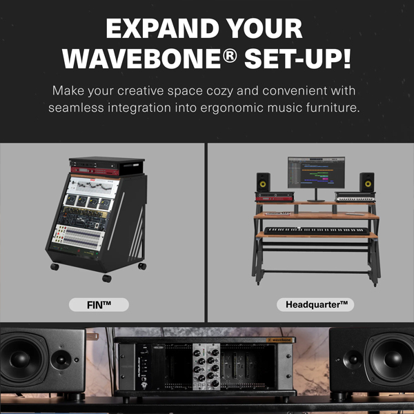 Wavebone Stella Portable Rack Case-2U/3U