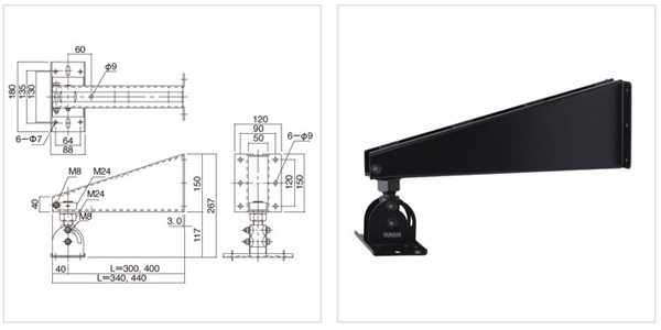 ウォールブラケット】YAMAHA、BWS251-400のご紹介です！