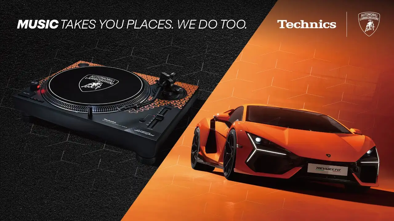 Lamborghini collaboration visual