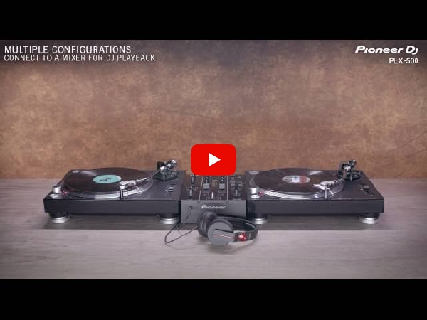あすつく】 新品音楽 楽器 ダイレクトドライブターンテーブル セット Pioneer DJ PLX-500-K TWIN SET 